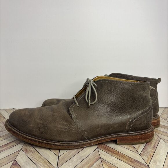 J Shoes Brown Leather Chukka BootMens sz 11 Lace-up  Handcrafted main image 9